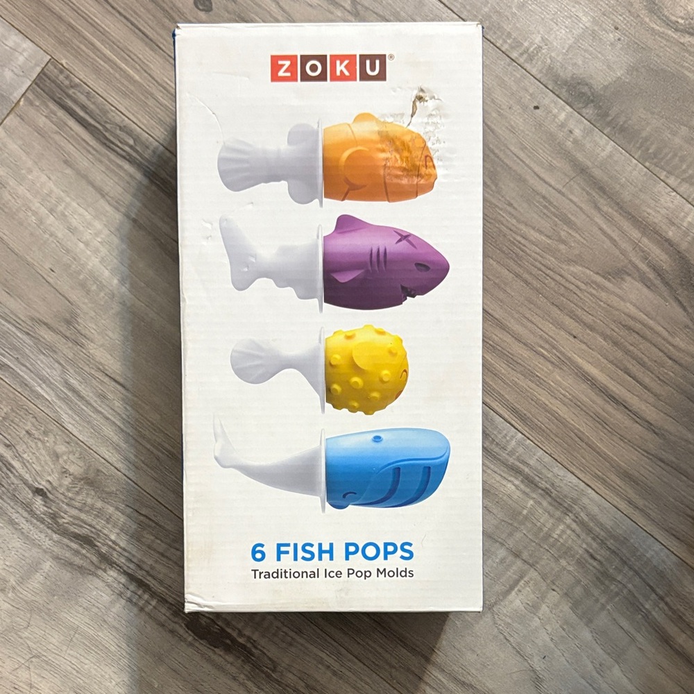 Fish Pops Ice Pop Molds -